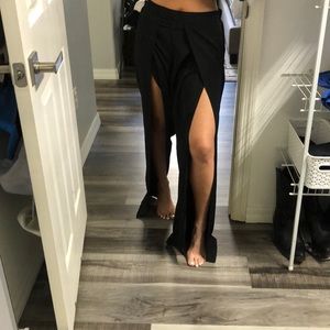 Black palazzo pants